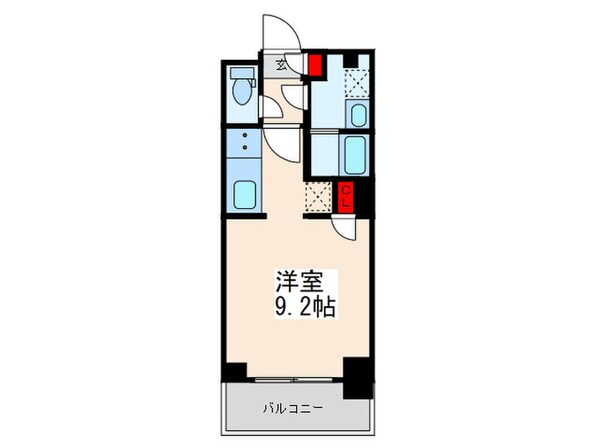 ＰＥＡＫＳ神田の物件間取画像